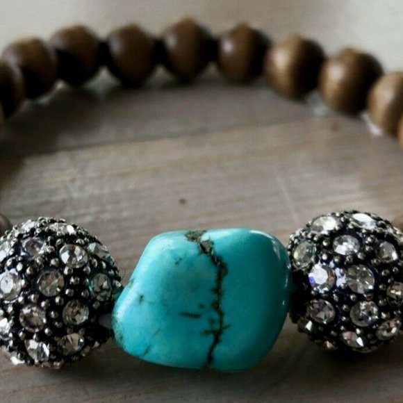 Stella and Dot Wishing Nugget Bracelet - Picture 1 of 4